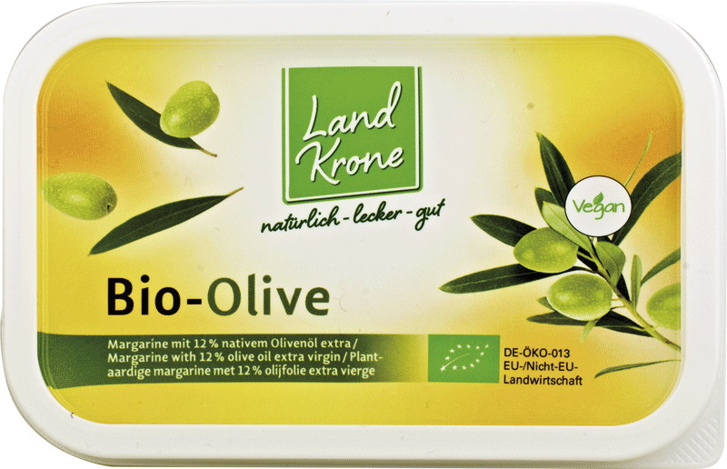 Margarina con aceite de oliva extra virgen