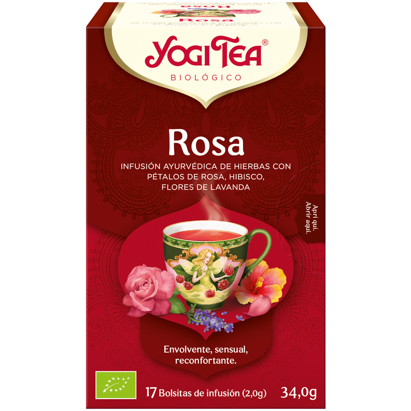 Yogi Tea infusión rosa