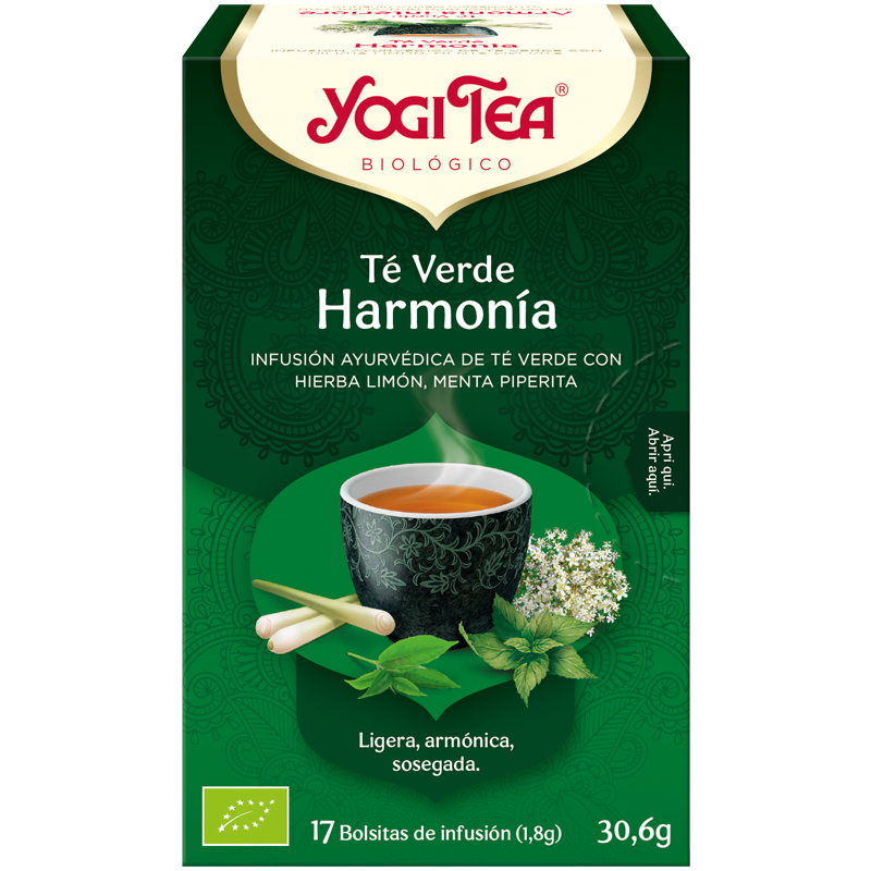 Yogi Tea verdea armonía