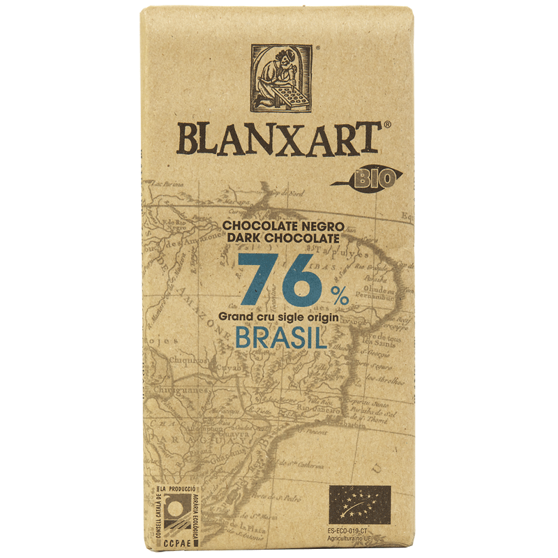 Chocolate negro Brasil 76%