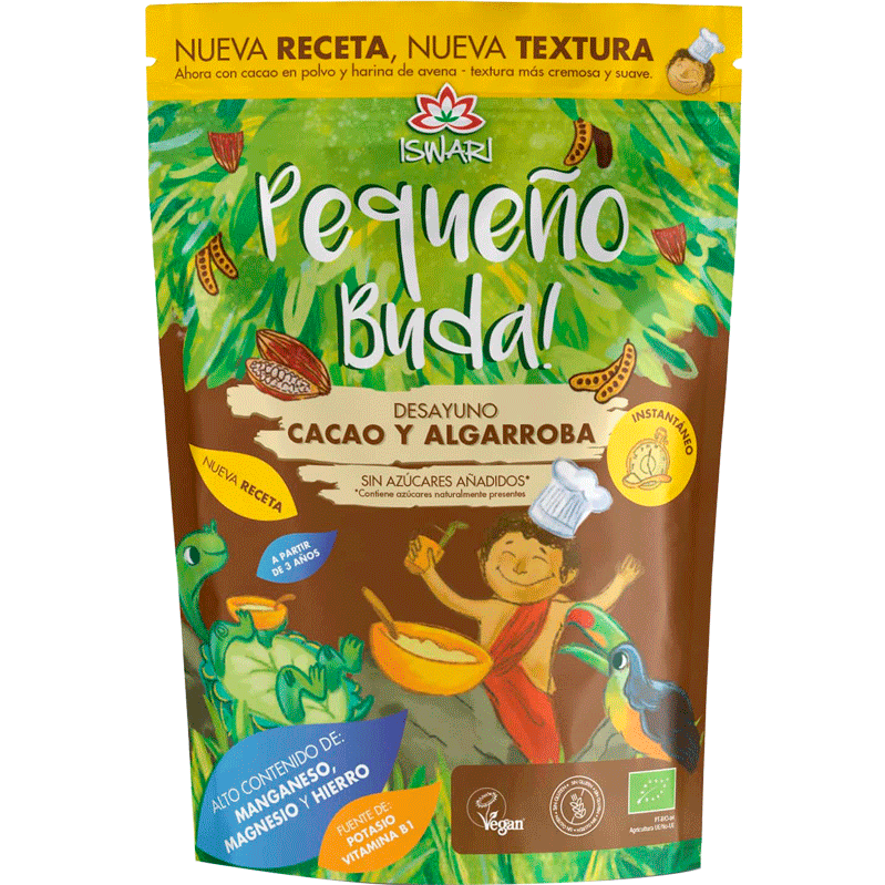 PB Cacao & Algarroba Bio 400g ES