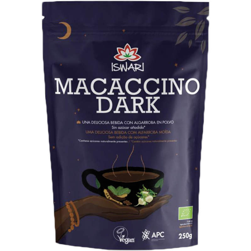Macaccino Dark 250g ES