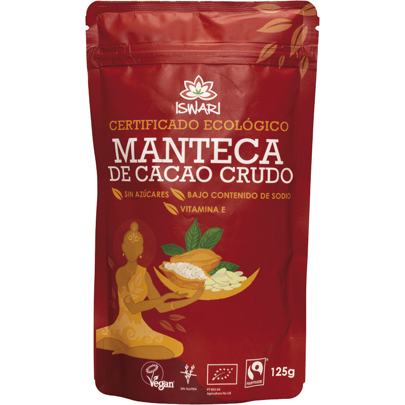 Manteca Cacao Bio FairTrade 125g