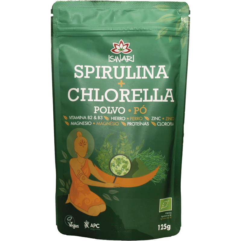 Spirulina & Clorela 125g PTES
