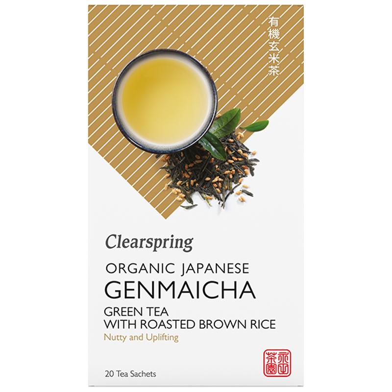 Té genmaicha (té verde con arroz tostado)