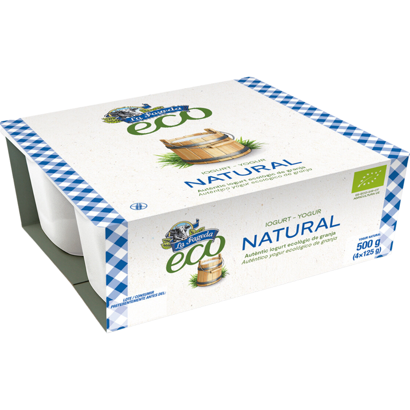 Yogur natural ecológico