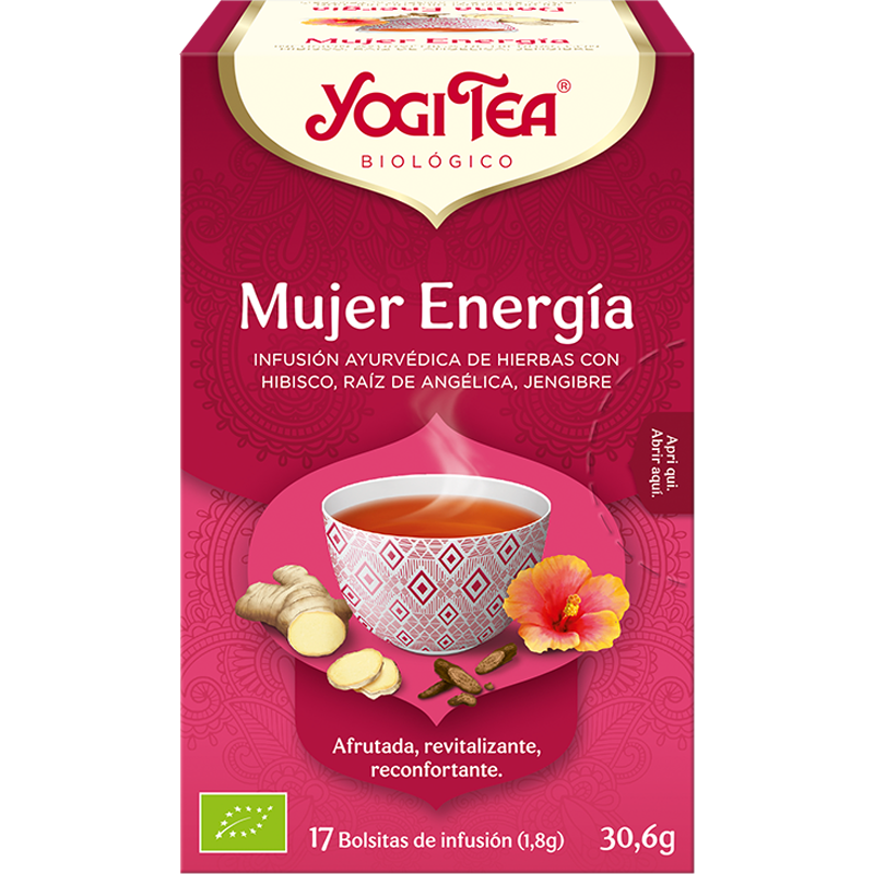 Yogi Tea Mujer Energía