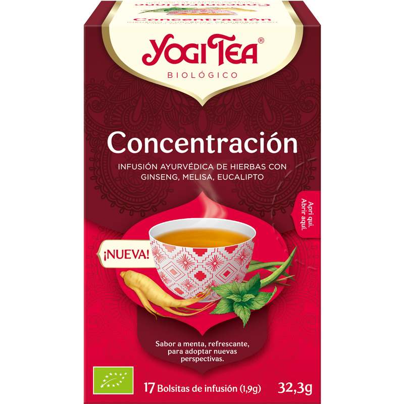 Yogi Tea Concentración