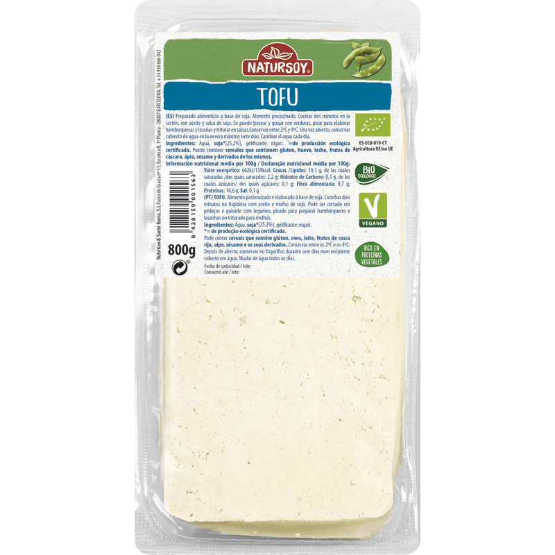 Tofu fresco a granel